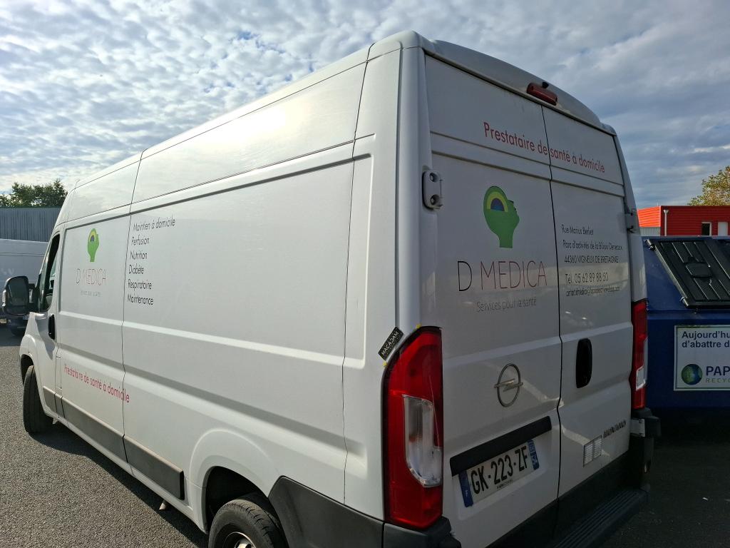 OPEL MOVANO FOURGON FGN 3.5T L3H2 140 CH PACK CLIM 2022