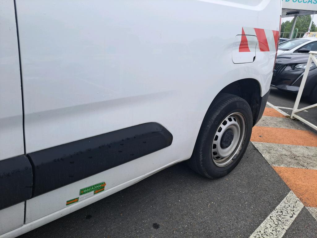 PEUGEOT PARTNER FOURGON STANDARD 650 KG BLUEHDI 100 S&S BVM5 ASPHALT 2021