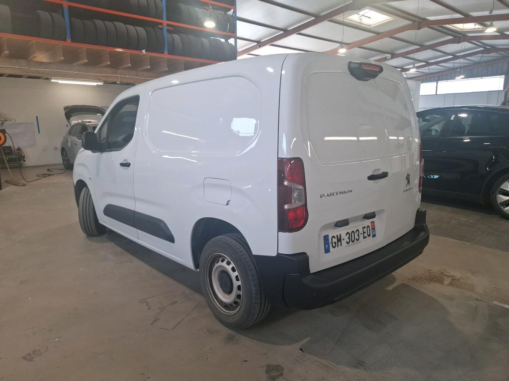 PEUGEOT PARTNER FGN FOURGON STANDARD 650 KG BLUEHDI 100 S&S BVM6 ASPHALT 2023