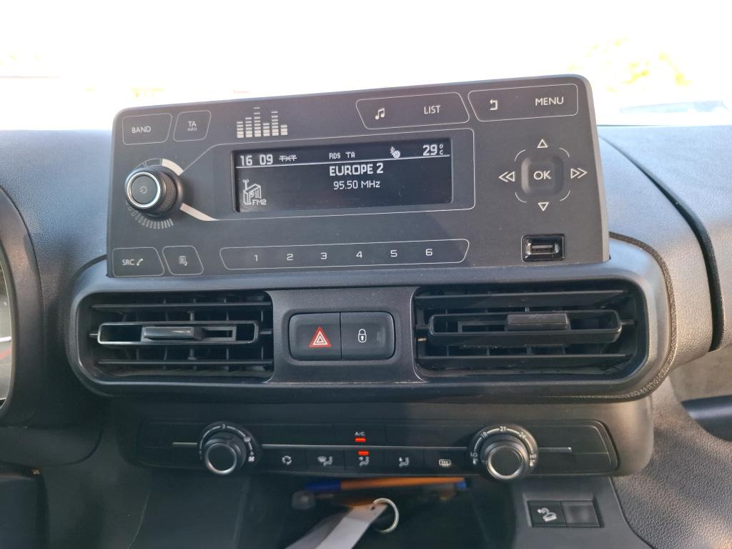 CITROEN BERLINGO CABINE APPROFONDIE (01/2020-11/ CA XL BLUEHDI 100 S&S BVM5 CONTROL 2021