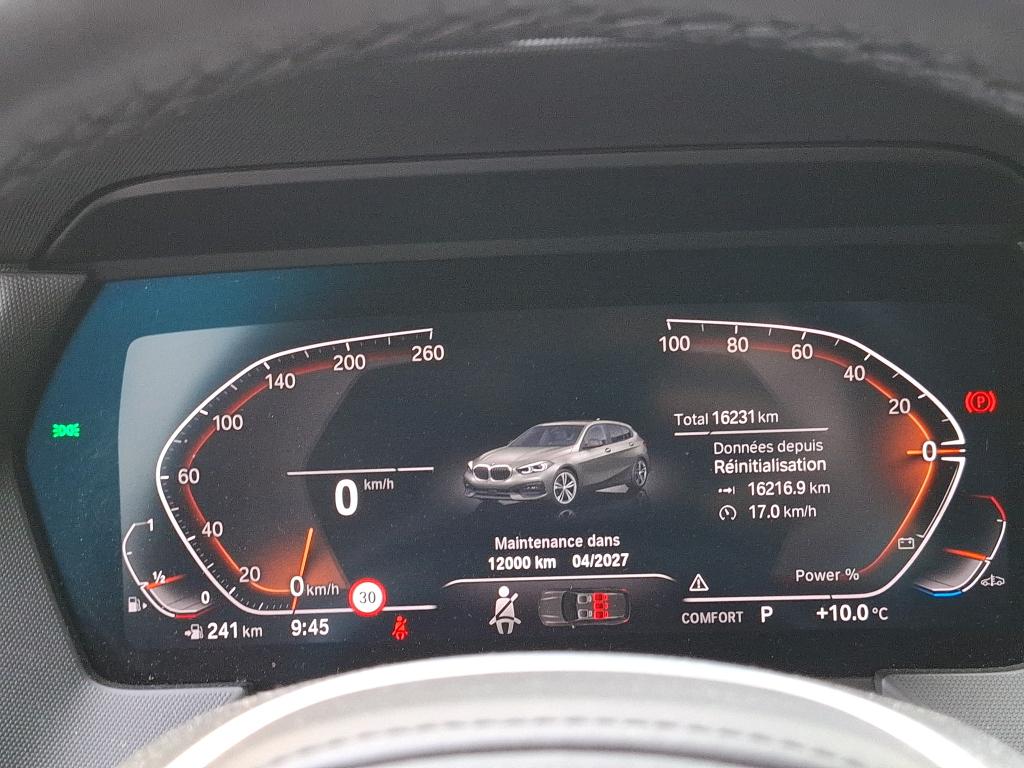 BMW SERIE 1 F40 118i 136 ch DKG7 Edition Sport 2023