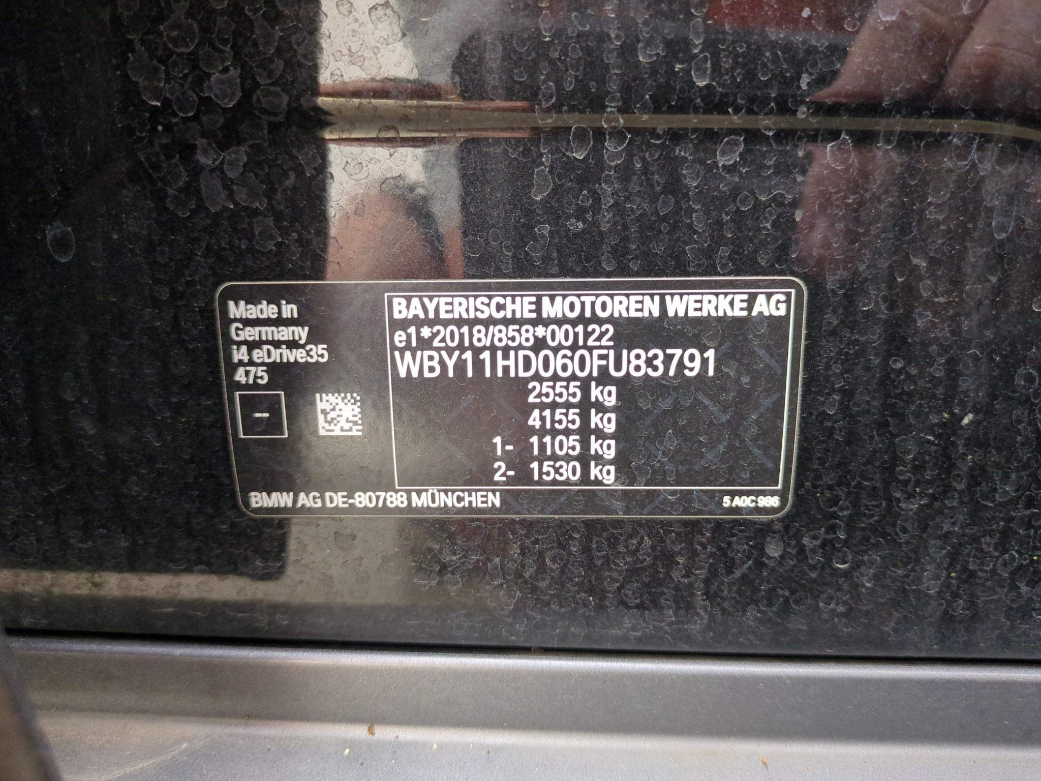 BMW i4 G26 LCI eDrive35 - 2025