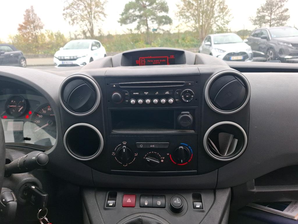 PEUGEOT PARTNER FOURGON STANDARD 1.6 BLUEHDI 100 BVM5 PREMIUM 2018