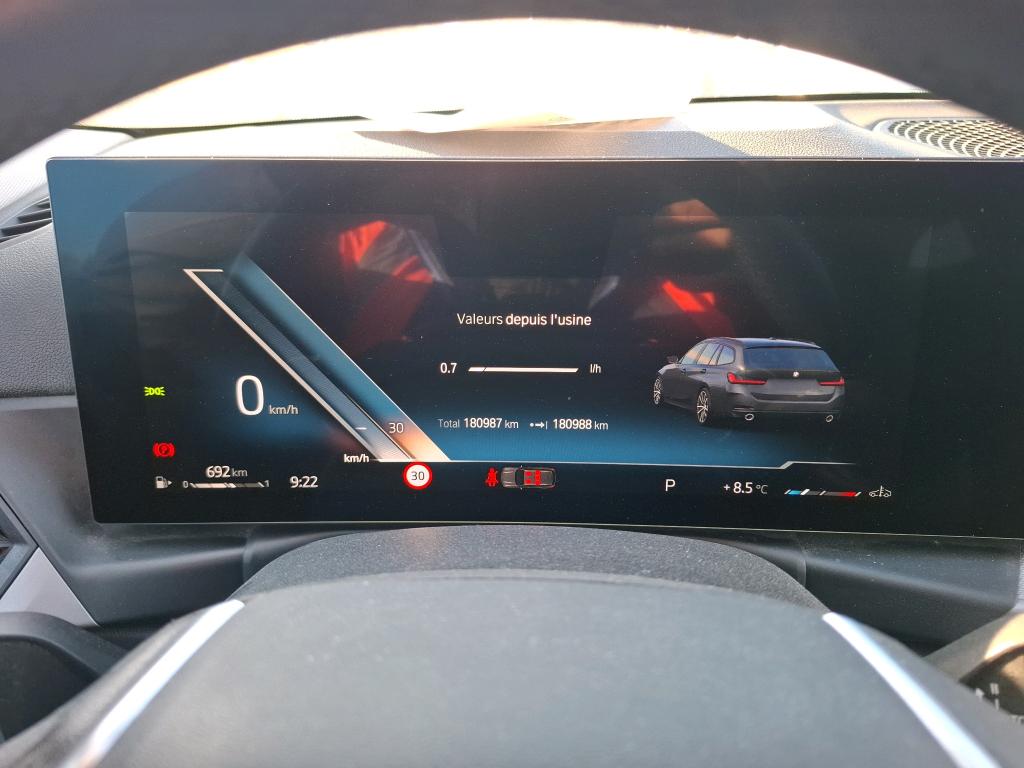 BMW SERIE 3 TOURING G21 LCI 318d 150 ch BVA8 Business Design 2023
