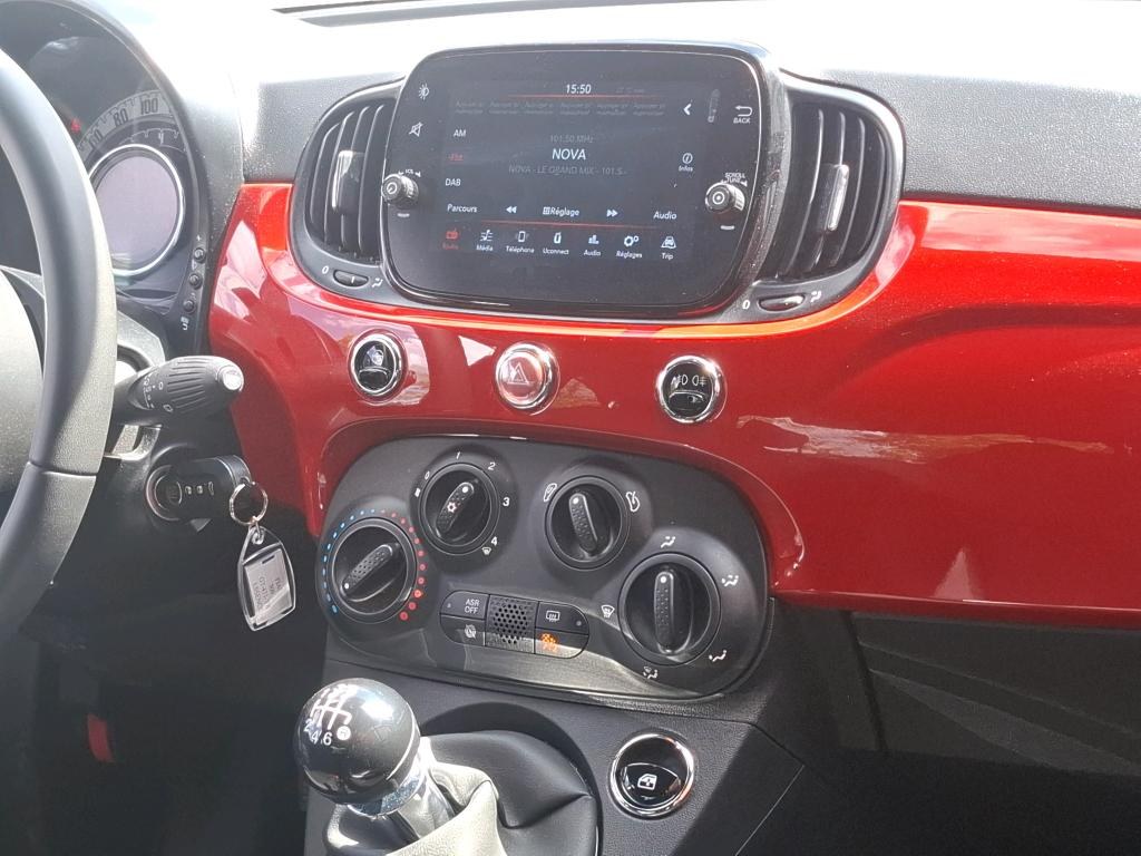 FIAT 500 1.0 70 ch Hybride BSG S/S Pack Confort & Style 2024