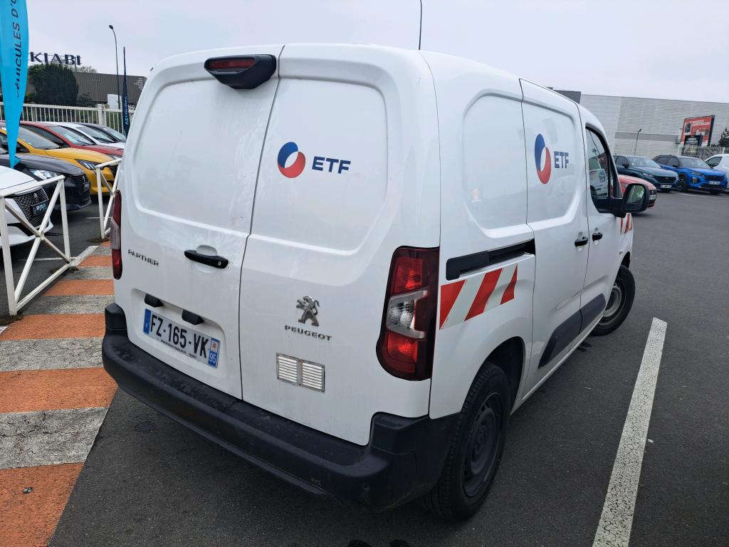 PEUGEOT PARTNER FOURGON STANDARD 650 KG BLUEHDI 100 S&S BVM5 ASPHALT 2021