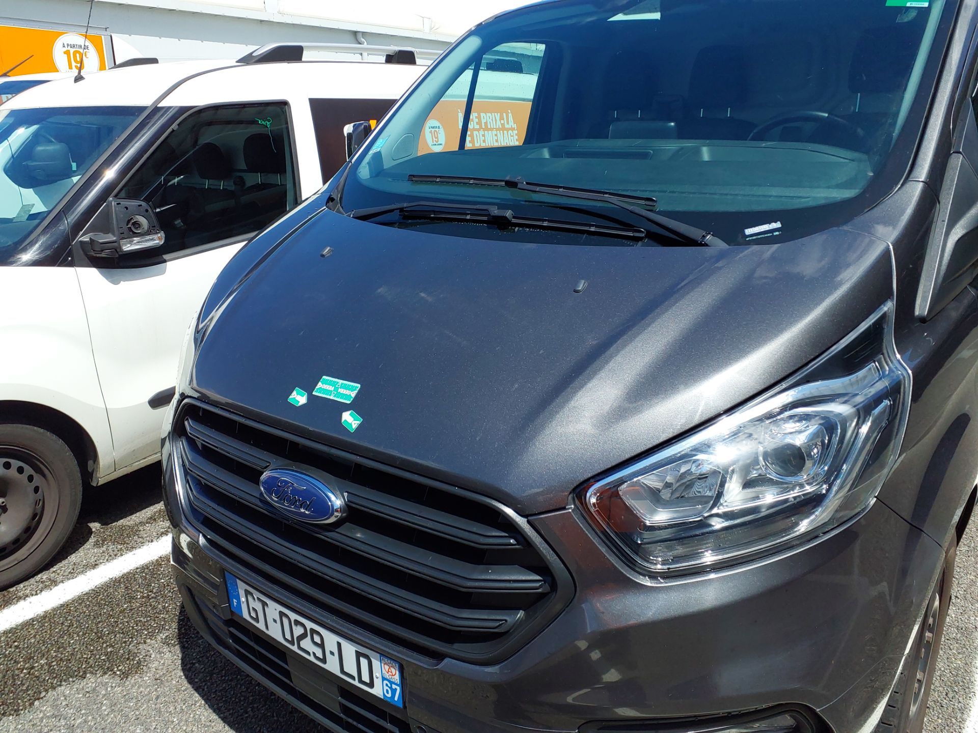 FORD TRANSIT CUSTOM FOURGON 280 L1H1 2.0 ECOBLUE 130 BVA TREND BUSINESS 2023