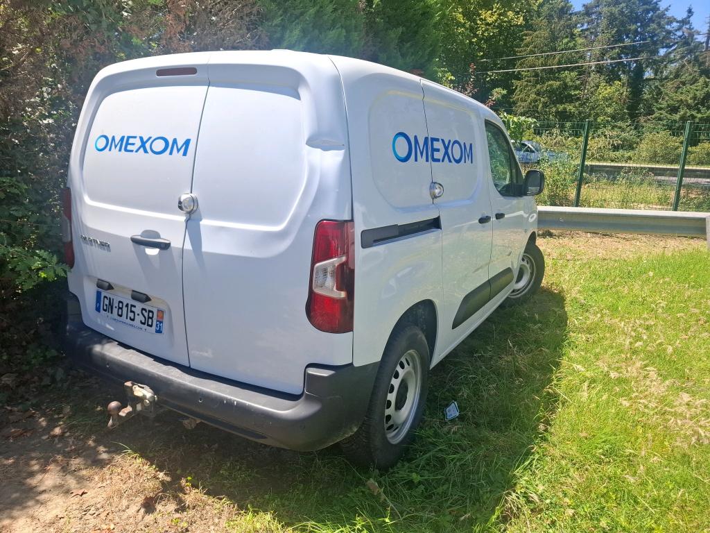 PEUGEOT PARTNER FOURGON M 650 KG BLUEHDI 100 S&S BVM6 2023