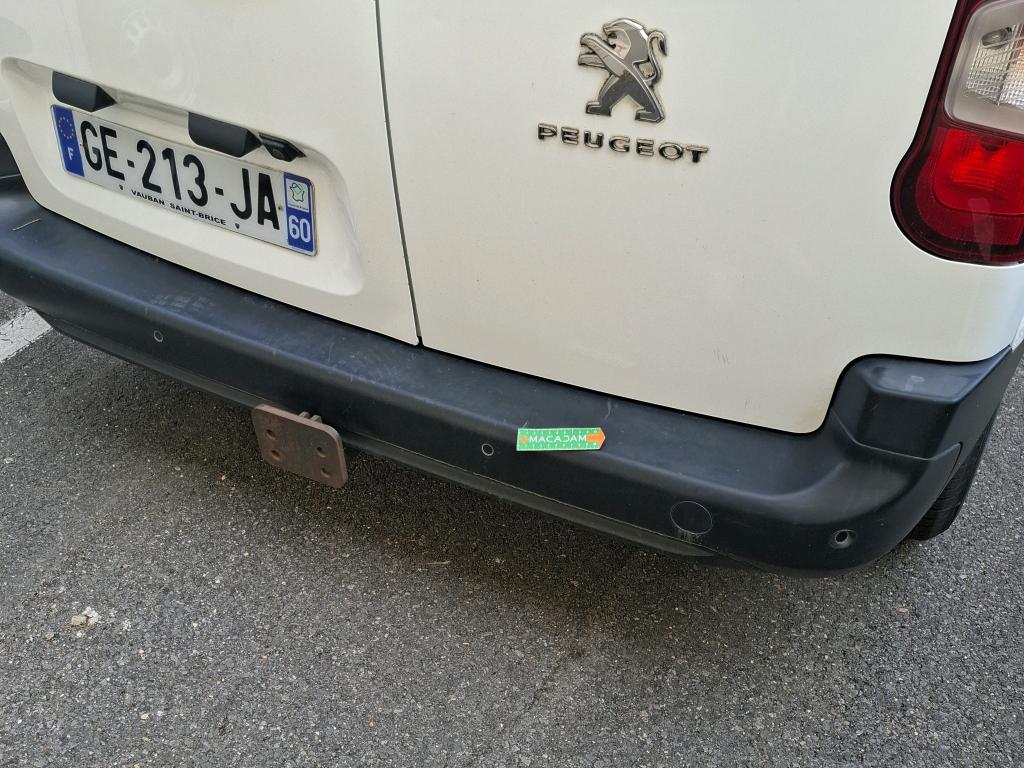 PEUGEOT PARTNER FOURGON STANDARD 1000 KG BLUEHDI 100 S&S BVM5 GRIP 2022