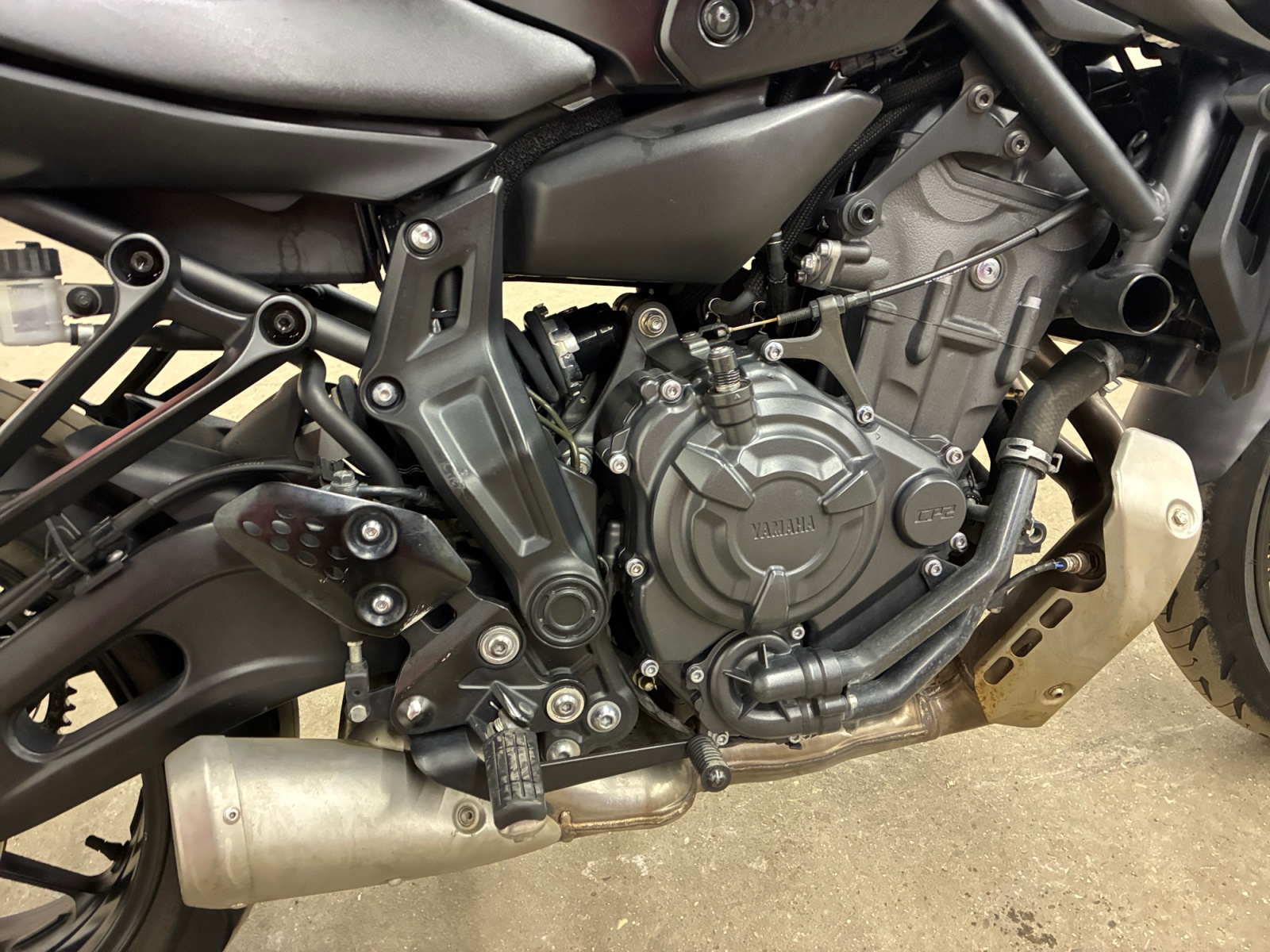 YAMAHA MOTOR FR MT07A 35KW 2022 PGD 2024