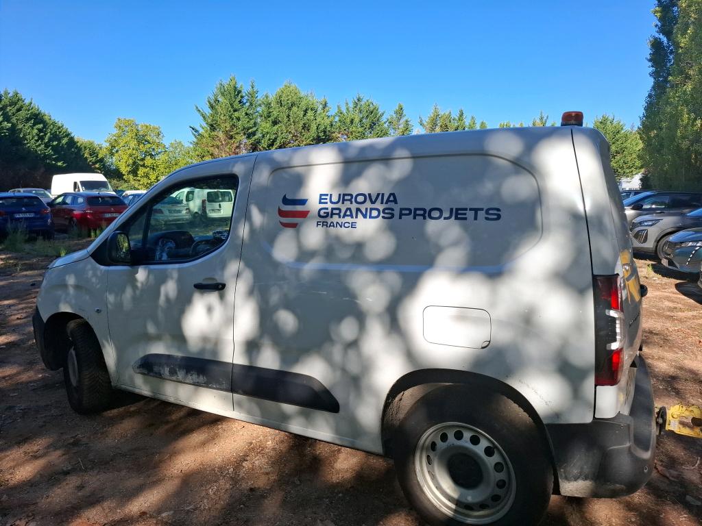 PEUGEOT PARTNER FOURGON M 650 KG BLUEHDI 100 S&S BVM6 2023